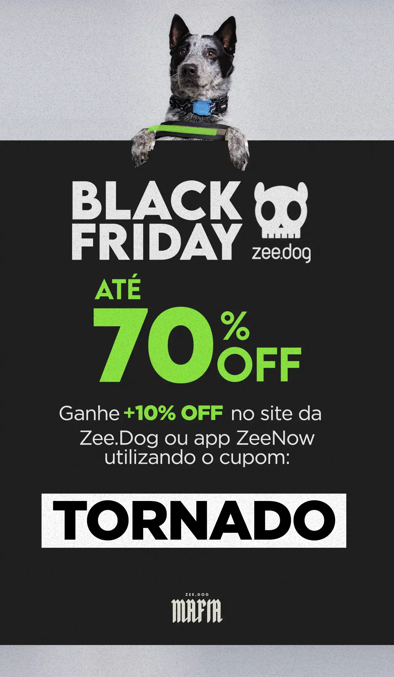 BlackFriday ZeeDog TORNADO